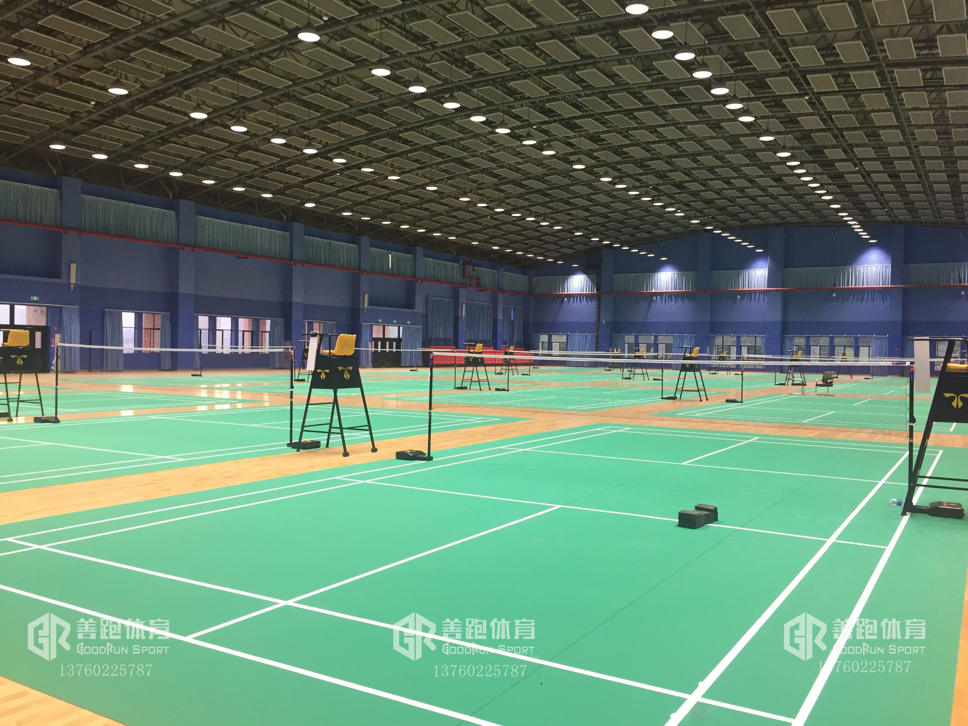 深圳羽毛球pvc运动地板铺设，深圳羽毛球pvc运动地板价格