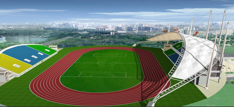 深圳中小学塑胶跑道施工，预制型塑胶跑道施工案例分享